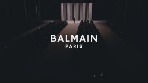 Показ женской коллекции Balmain осень-зима 2025-2026