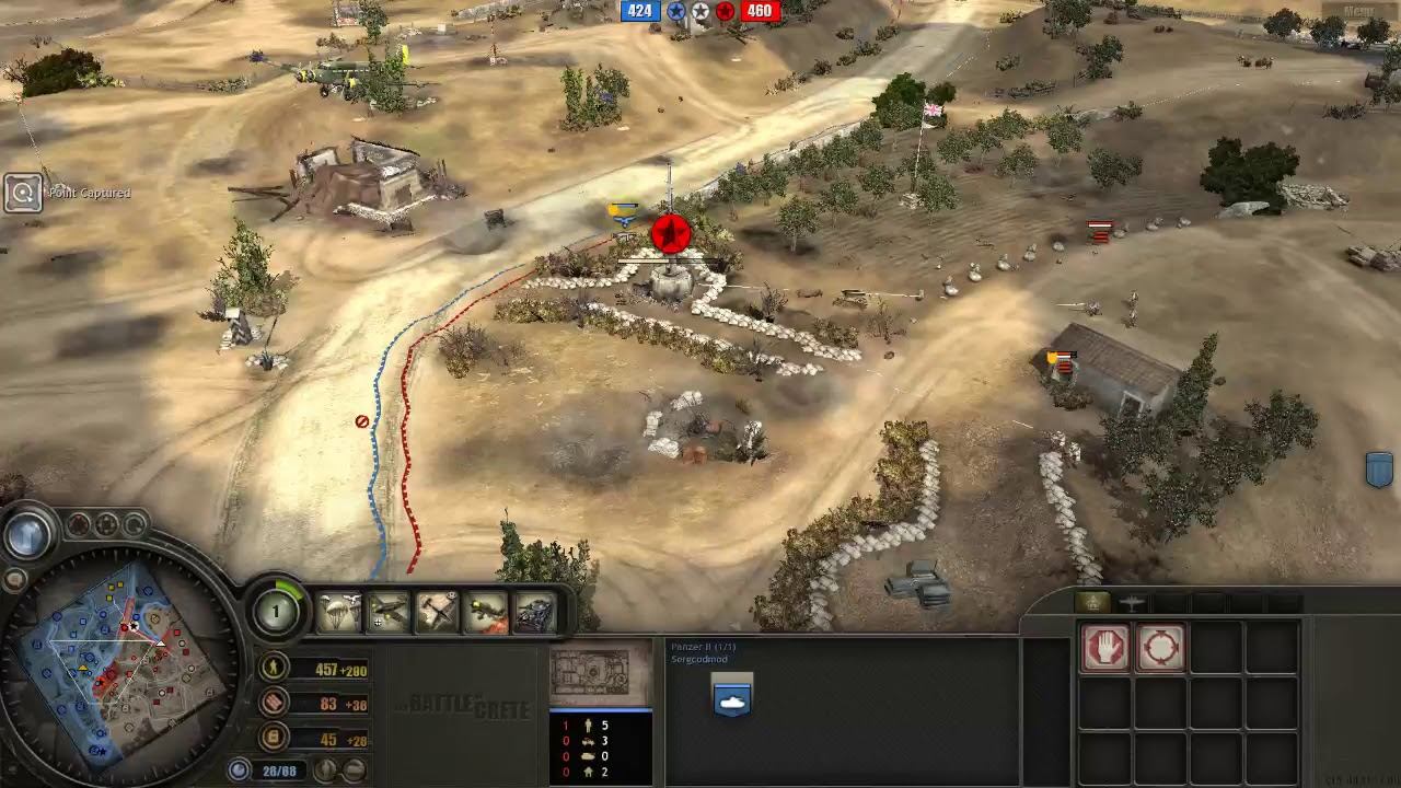 Battle of Crete mod (3.8.6) PvP, 2x2 Maleme map #15 смотреть онлайн