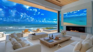 Дневной Джаз у Океана | Спокойная Музыка для Отдыха и Релакса