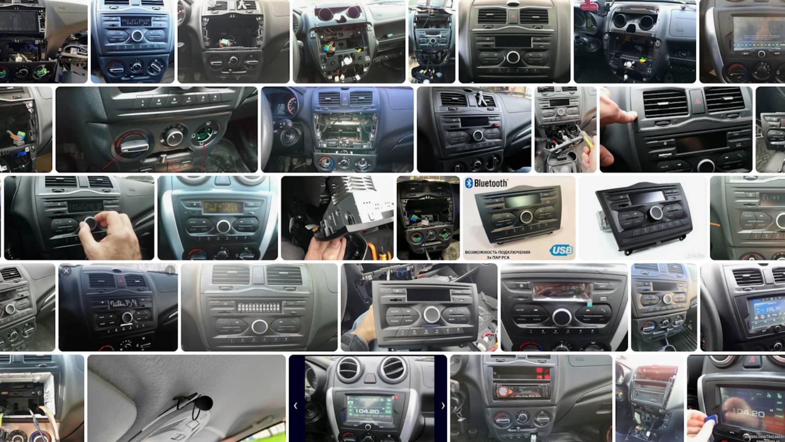 Штатная магнитола LADA GRANTA разборка для чистки после залива от дождя смотреть онлайн