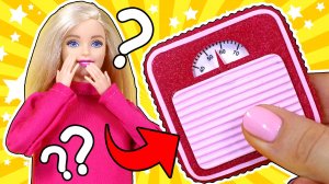Сколько весит Барби? Весы для кукол из полимерной глины своими руками!