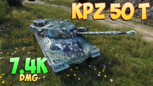 Kpz 50 t • Увлеченный! - 6 Фрагов 7.4K Урона • Мир Танков