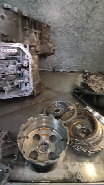 Начали ремонт АКПП F4A33 очень старой конструкции с Eagle Talon