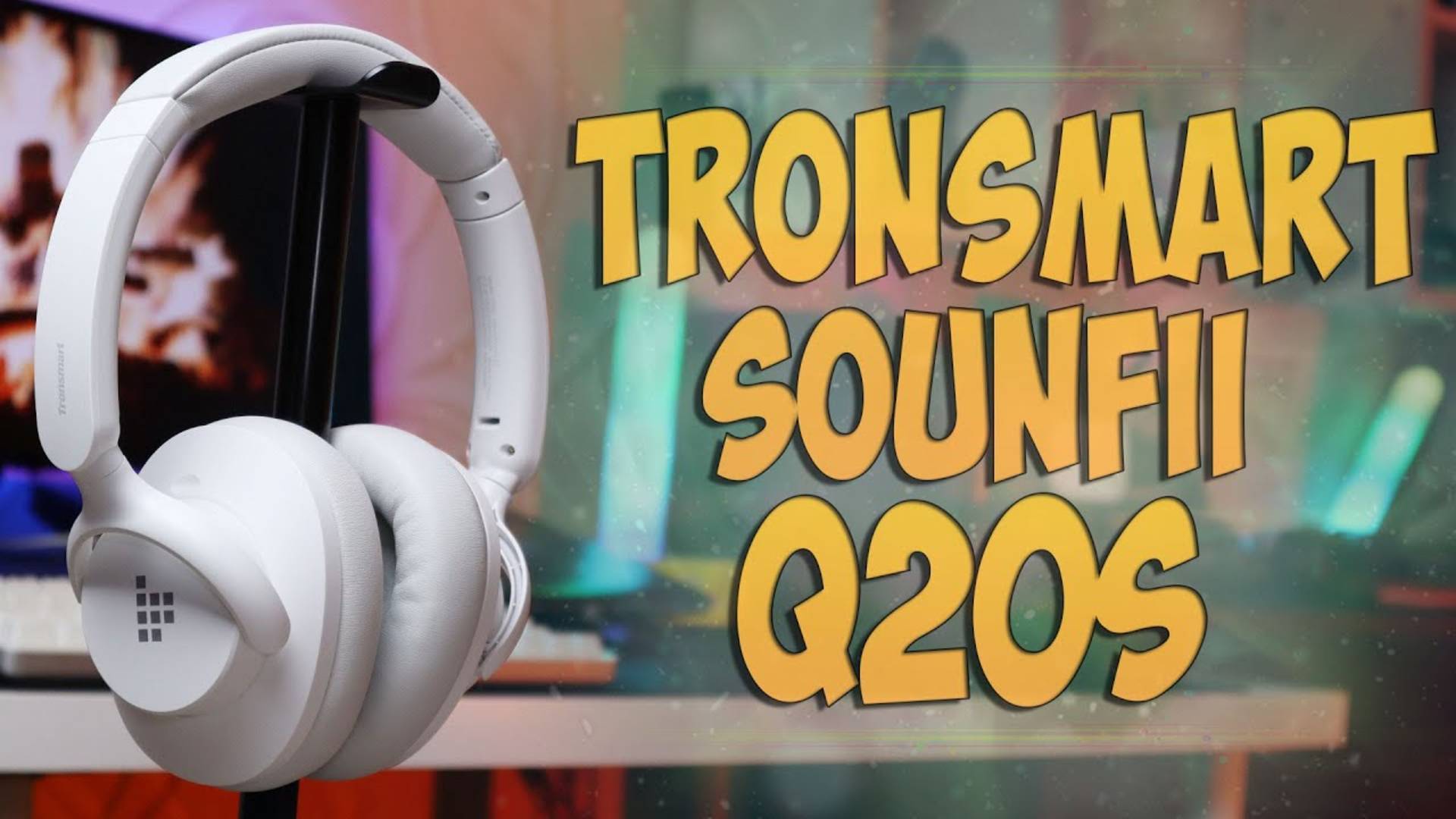 Tronsmart Sounfii Q20S Обзор лучших беспроводных наушников с активным шумоподавлением смотреть онлайн