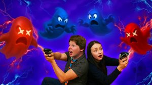 🎯 Johnny the Skull 2 бластера — Фоторама ЧЕЛЕНДЖ на скорость! Играем вдвоем или каждый сам