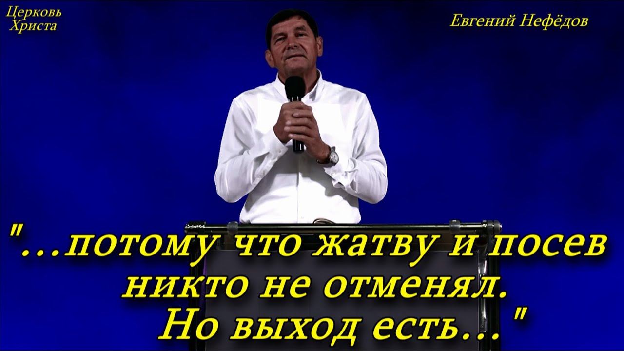 "…потому что жатву и посев никто не отменял. Но выход есть…" 27-10-2024 Евгений Нефёдов смотреть онлайн
