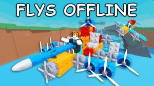 ПОСТРОИЛА САМОЛЁТ В РОБЛОКСЕ