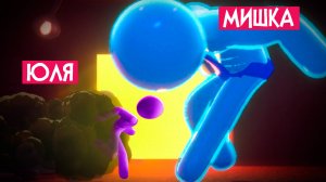 ДРАКА СТИКМЕНОВ НА ДВОИХ - Превратились в ГИГАНТА и ПРИЗРАКА - ♦ Stick it to the Stickman