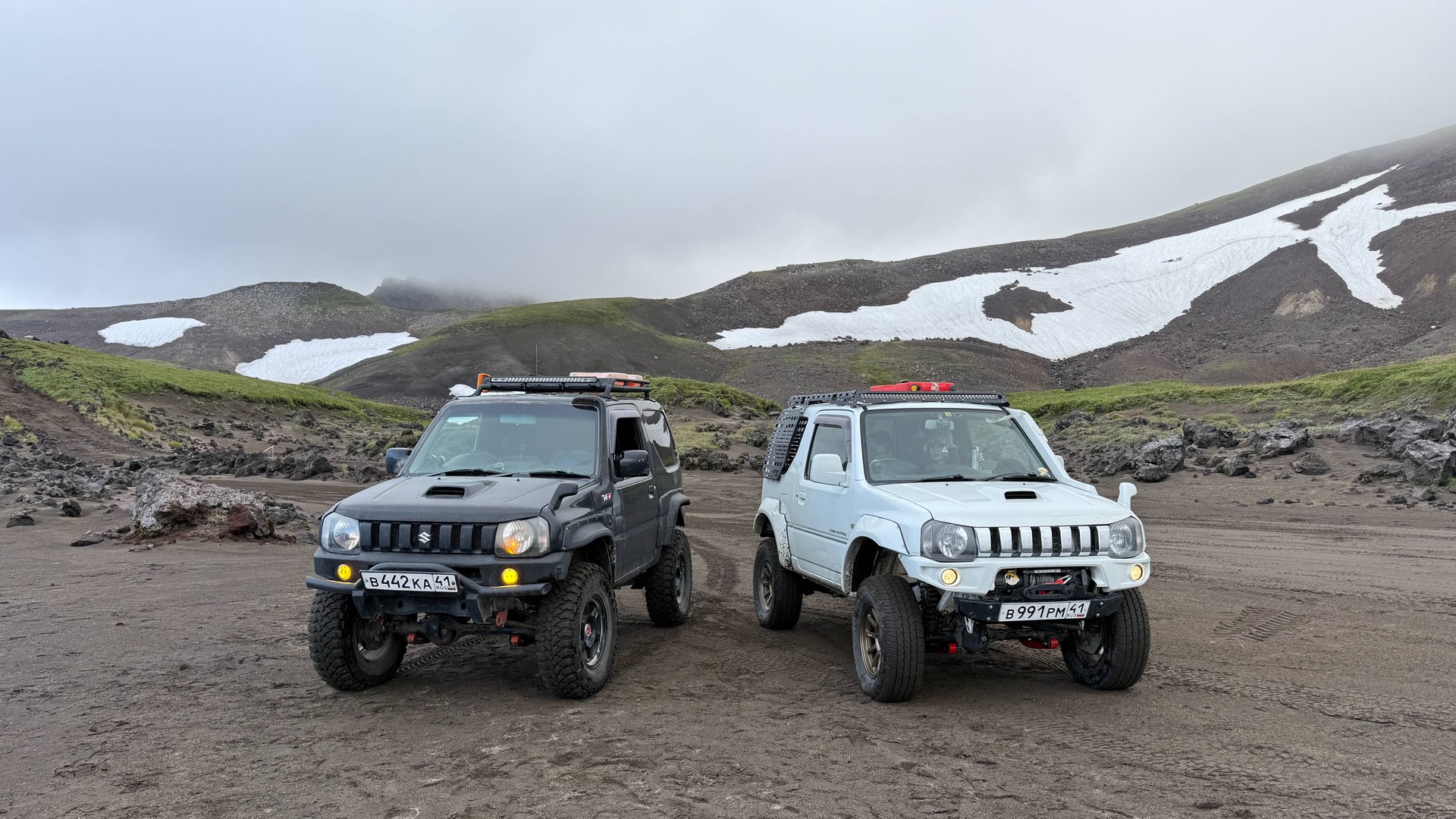 Камчатка Suzuki Jimny Каньон Опасный Сломались все