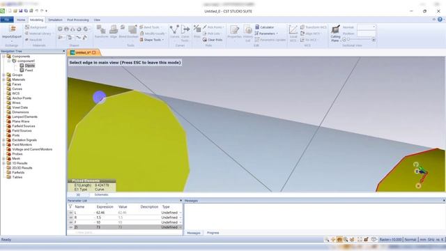 How to Design Dipole Antenna for 2.4 GHz using CST CST Tutorial смотреть онлайн
