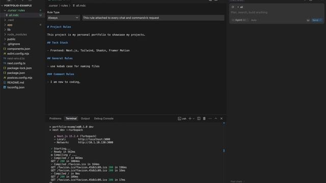 Разработка сайта при помощи AI React смотреть онлайн