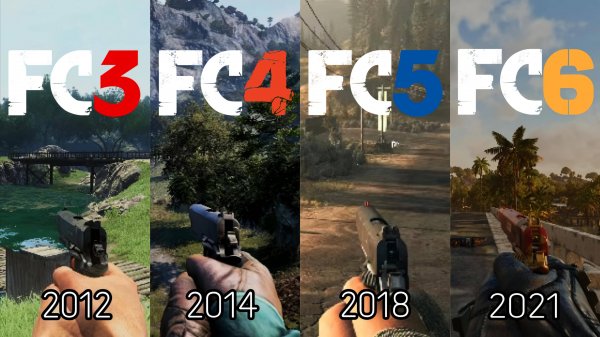 Сравнение FarCry 3 vs FarCry 4 vs FarCry 5 vs FarCry 6 (Какой же FarCry более проработанный ?)