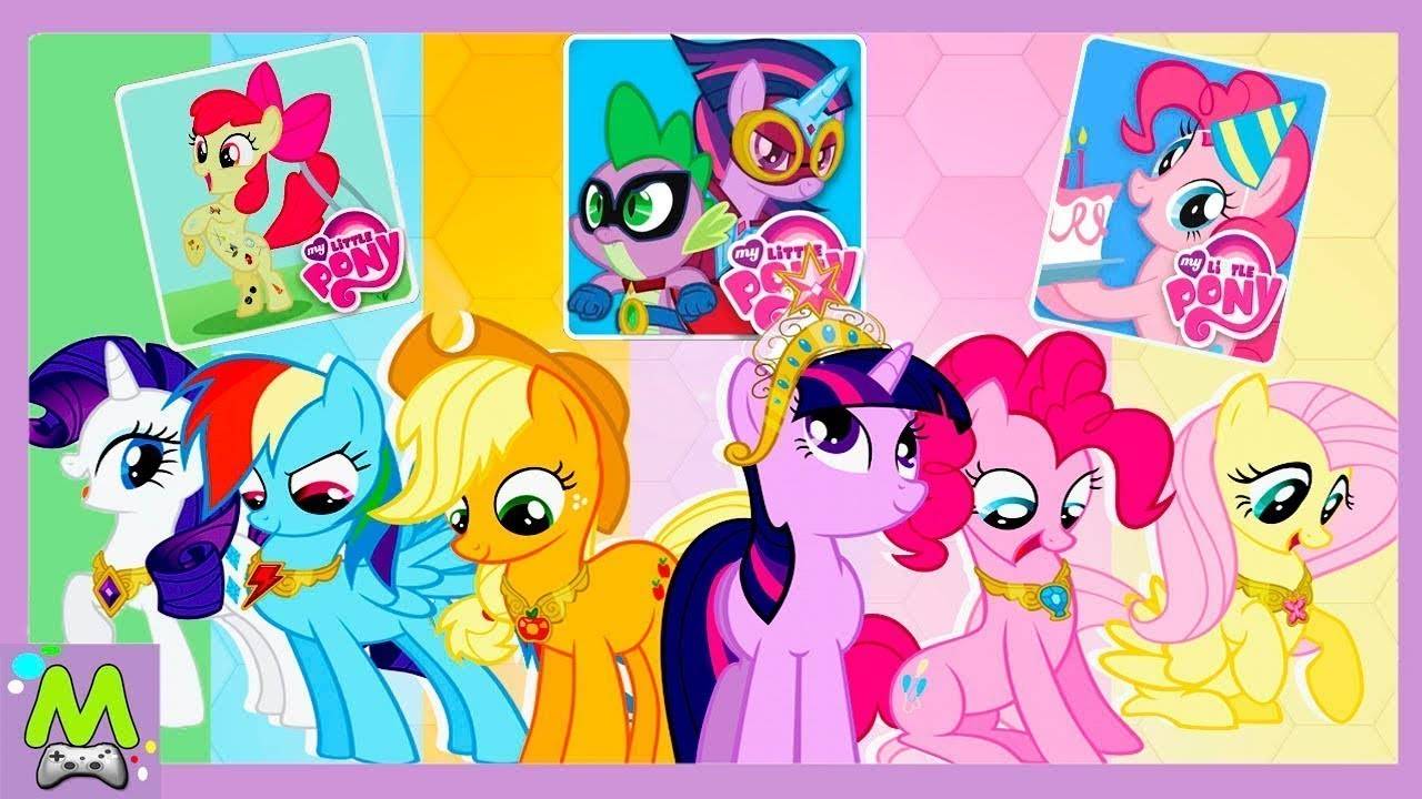 Сборник Игр Май Литл Пони Праздник с Пинки Пай.История Спайка и Суперпони смотреть онлайн