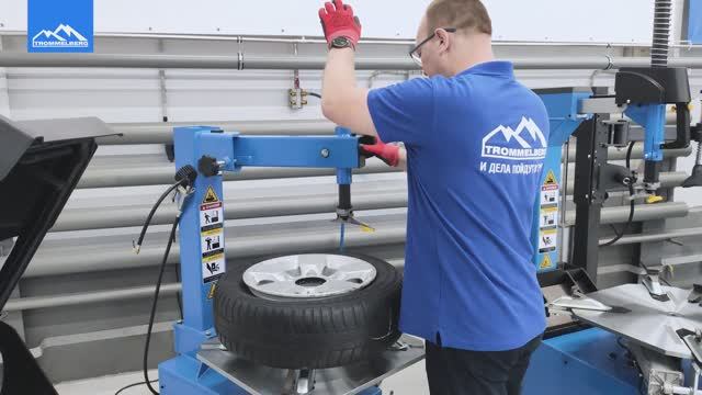 Шиномонтажный полуавтомат TROMMELBERG 1810B для дисков 10-23 дюйма (нар.) смотреть онлайн