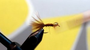 Муха для окуня и прудовой форели. Carp Bug на тонком крючке.