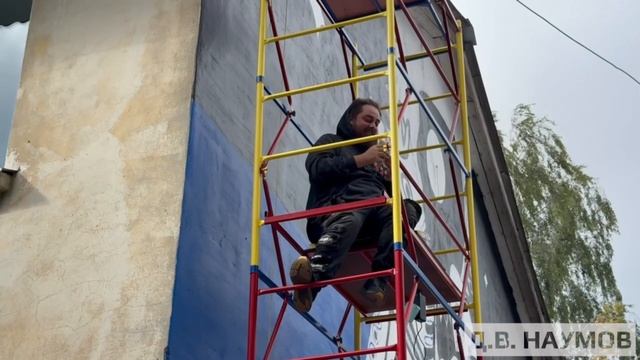 Во Владимире проходит юбилейный, пятый фестиваль уличного искусства «33ZAGFEST». смотреть онлайн