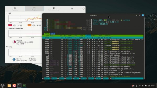Скорость работы компьютера после замены HDD на SSD (OS Linux Mint)
