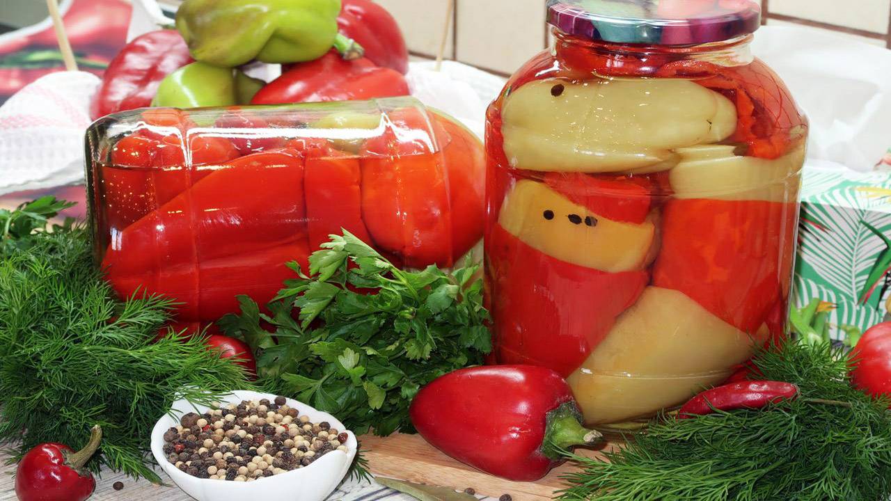 Перец для фарширования на зиму смотреть онлайн