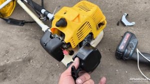 Замена стартера на бензиновом триммере
