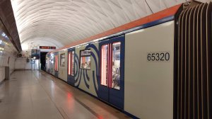 Поездка по Калужско-Рижской линии на составе 81-765.4 "Москва 2019" - (04.03.2025). №65320