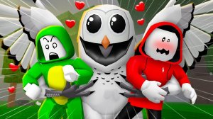 ДЖЕЙ И МАЙКИ ПРИРУЧИЛИ НОВУЮ СОВУ В ИГРЕ 99 НОЧЕЙ В ЛЕСУ! мультики роблокс | Робуксы по ссылке