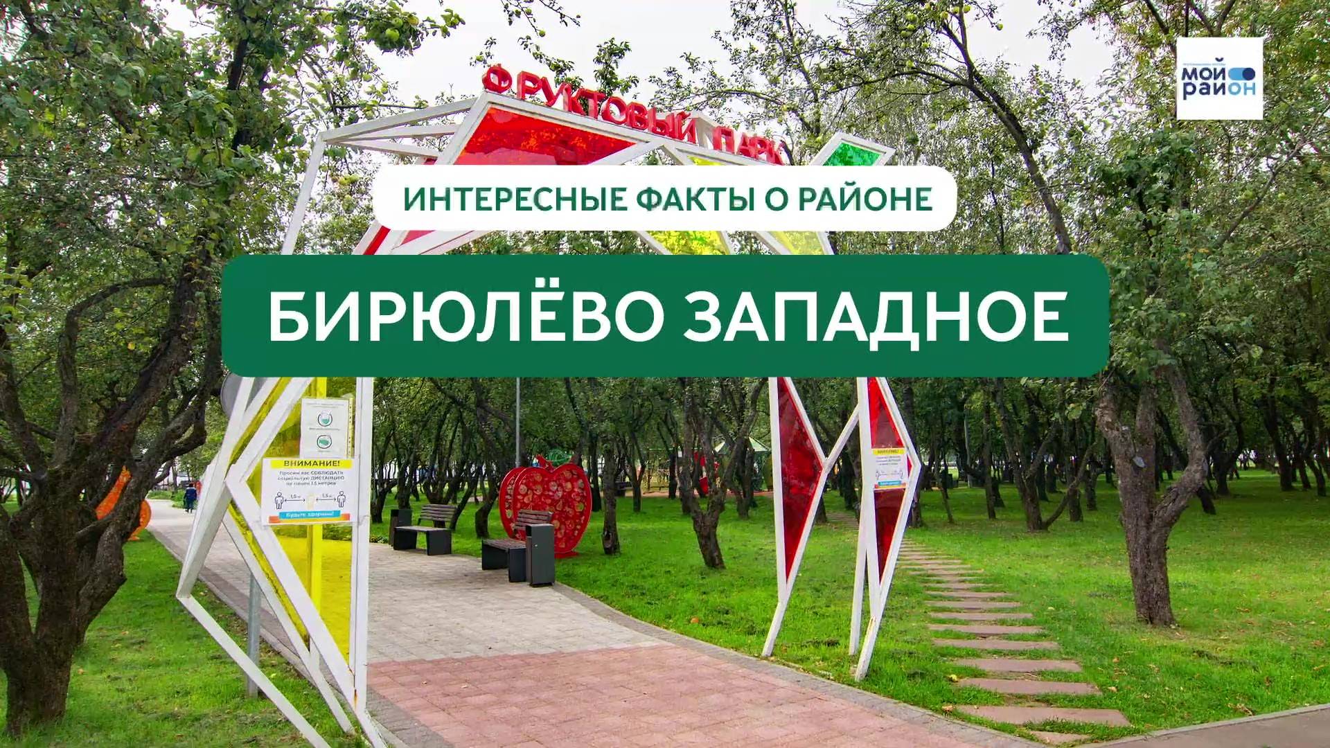 Факты о районе: Бирюлёво Западное