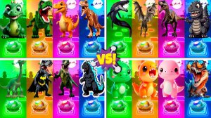 Динозавры МЕГАМИКС 129-132 уровни - Мультики про Динозавров | МУЛЬТФИЛЬМЫ ДИНОЗАВРЫ в Tiles Hop