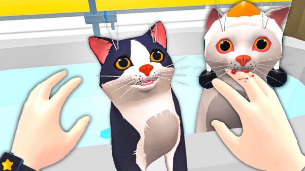 НЕПОСЛУШНЫЕ КОТЫ РАЗГРОМИЛИ МОЁ КАФЕ 🐈 в Cat Cafe VR