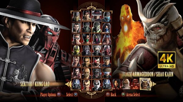 Игра за Sektor & Kung Lao в Mortal Kombat Komplete Edition на PS3 Expert в 4K