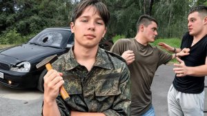 ОТЧИМ ИЗДЕВАЛСЯ НАД СЫНОМ И СЫН РАЗБИЛ ЕМУ МАШИНУ