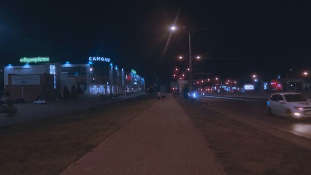 Ночная Самара. Лето #mcpro24fps #vivox200pro #djiom6 #samara #лето #zov #Россия #anamorphic