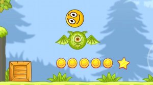 Красный Шар в игре Bounce Ball 5 Уровни 51-55