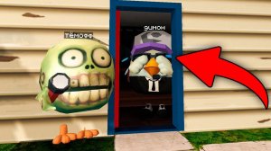 😨 я Притворился ПОЛУНОЧНЫМ ЧЕЛОВЕКОМ и Затроллил Брата в Чикен Ган!