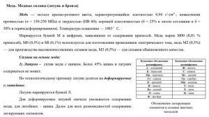 Материаловедение, лекция №8 Цветные металлы и сплавы