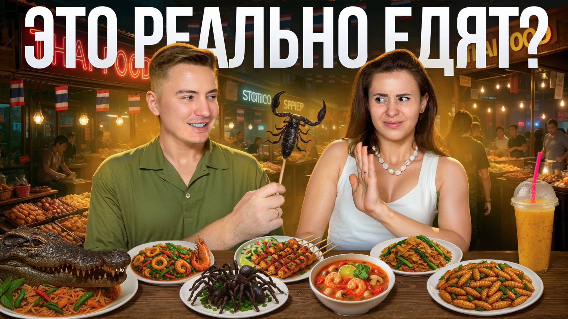 ЛЕГЕНДАРНАЯ ЕДА Таиланда. Что ОБЯЗАТЕЛЬНО стоит ПОПРОБОВАТЬ? смотреть онлайн