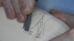 Топорище резное «Гадюка» #20 / A drawing on an Ax