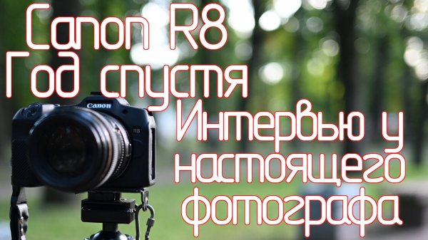 Canon R8. Год спустя. Интервью у настоящего фотографа