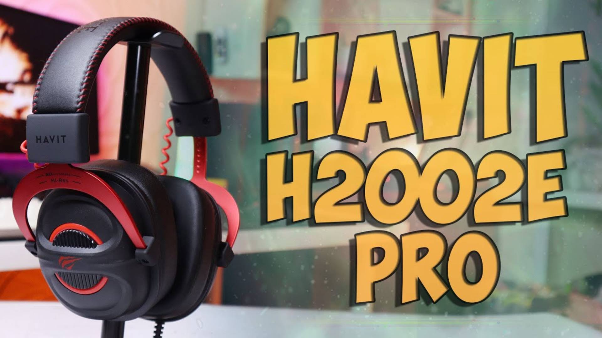 Havit Gamenote H2002E Pro Обзор дешевых стильных игровых компьютерных наушников смотреть онлайн