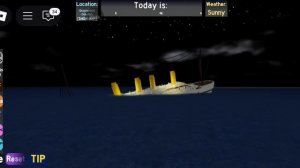 Как тонули титаник и британик в ROBLOX