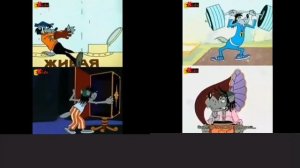 Ну, Погоди! 3-4, 9-10 на Болгарском Субтитры на одном экране