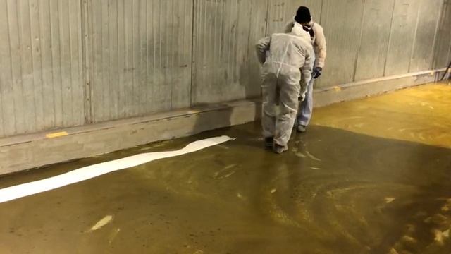 Наливные промышленные полы. Ремонт промышленных полов смотреть онлайн