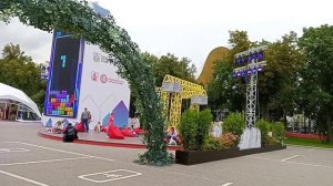 Лужники Москва. Форум Территория будущего Москва 2030. Площадка Московский спорт, занятия для всех