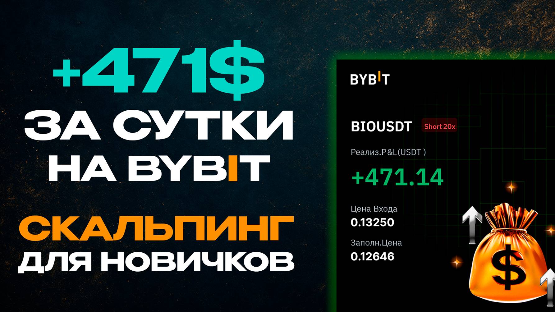 Скальпинг на Bybit с нуля | Готовый сетап + обзор BTC и ETH смотреть онлайн