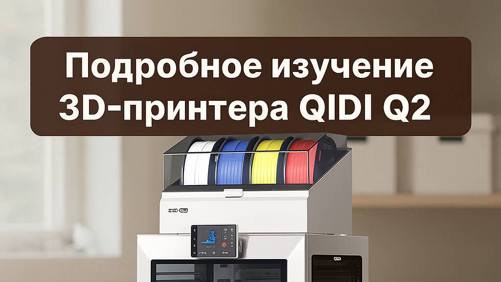 ПЕРЕЗАЛИВ Тесное знакомство с QIDI Q2 смотреть онлайн
