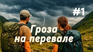 Гроза в горах| Улангольский перевал| Ара-Ошей|Восточные Саяны