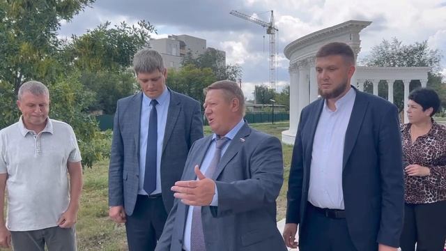 Николай Панков побывал в парке имени Пушкина в Ершове смотреть онлайн