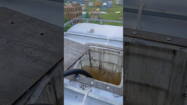 Сироповарочный заводик. Осеннее кормление пчел