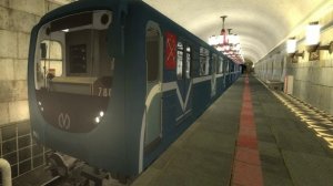 Поездка по Невско-Василеостровской линии на Пришельце в Гаррис мод Метрострой