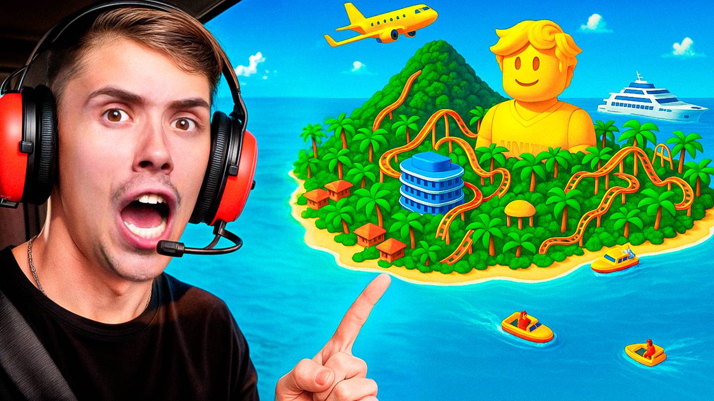 Я ПОСТРОИЛ СОБЕСТВЕННЫЙ ОСТРОВ В РОБЛОКС смотреть онлайн