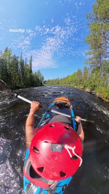 Карелия, река Кереть, порог Керчуг- продолжение смотреть онлайн